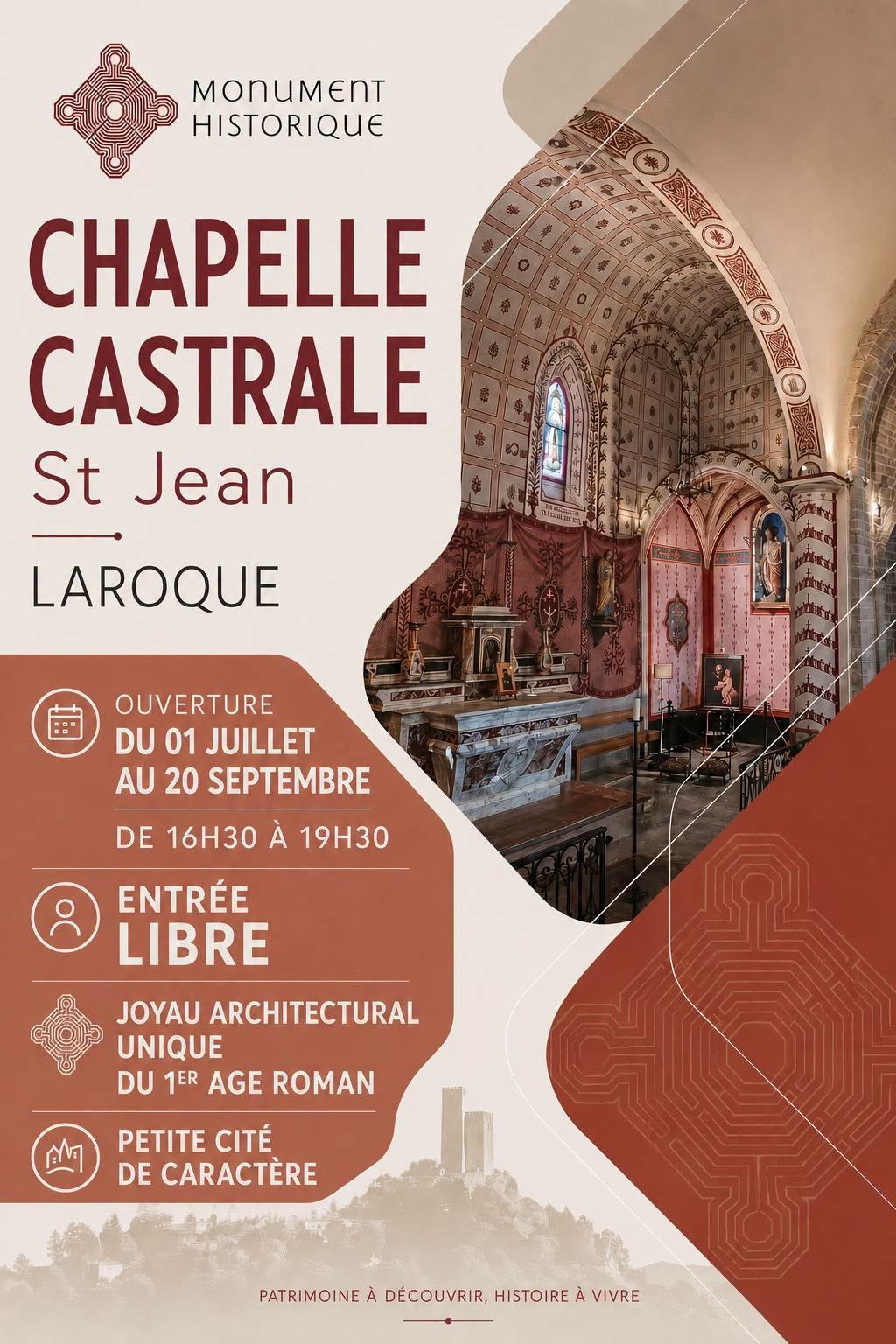Chapelle Saint-Jean de Laroque_Laroque