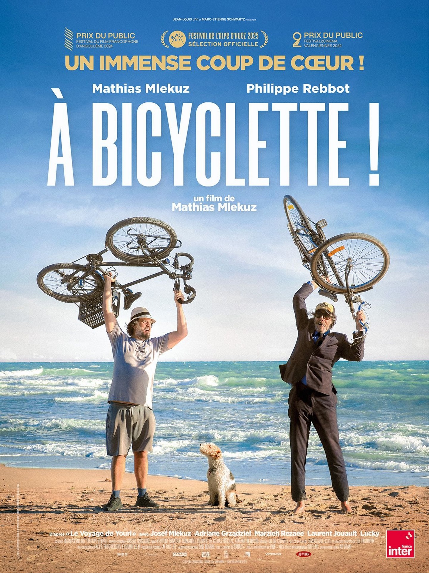 a bicyclette