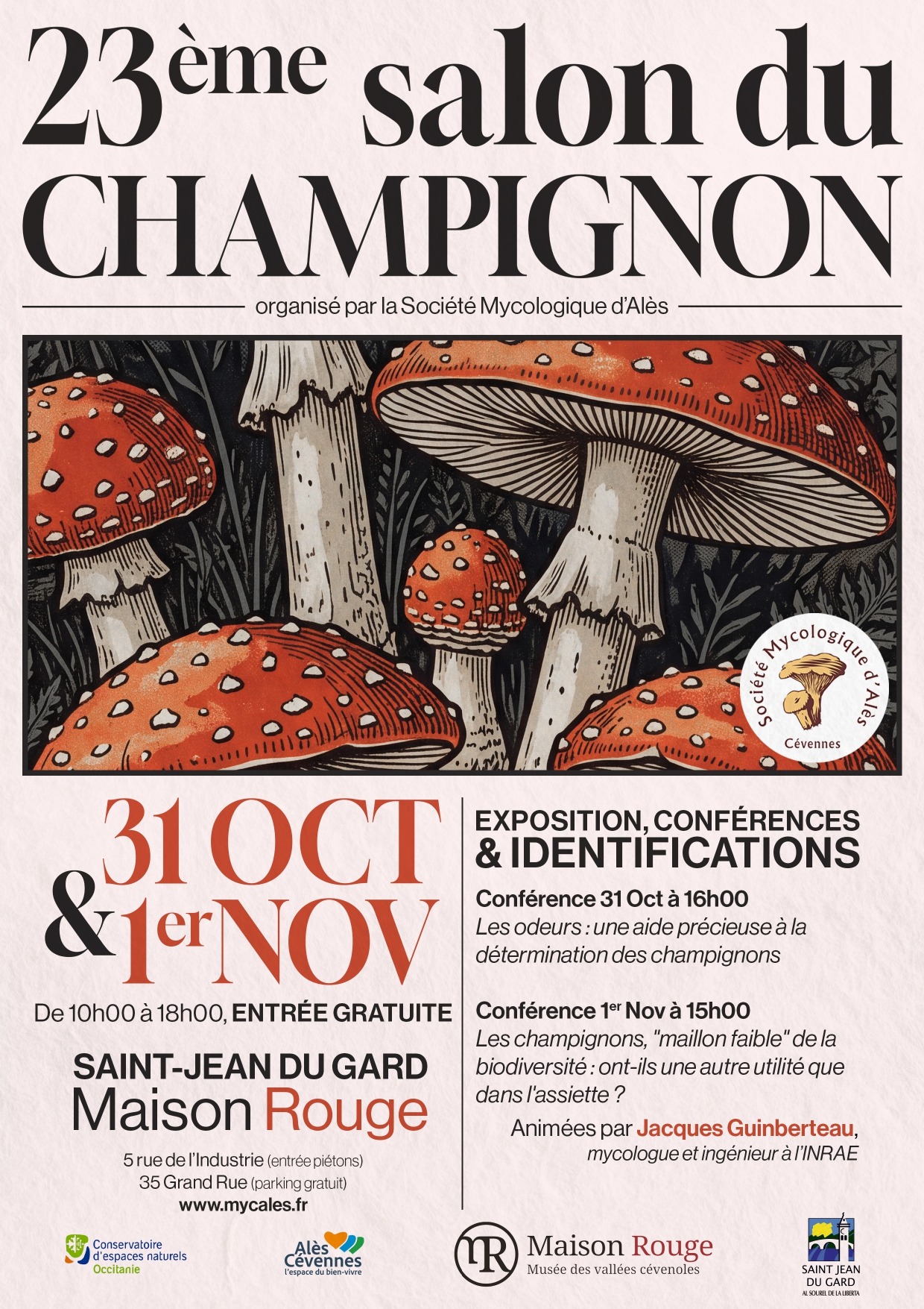 23 ème Salon du champignon_Saint-Jean-du-Gard