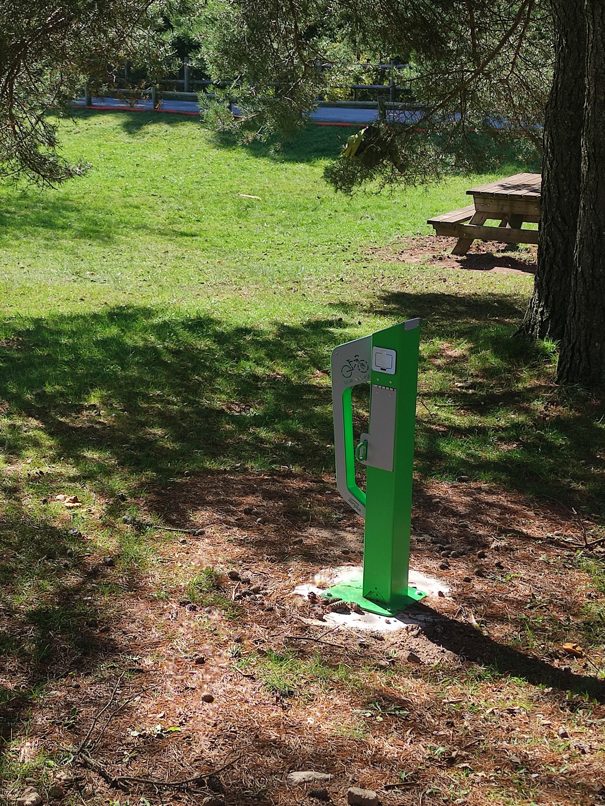 Bornes de recharge de vélo électrique de Saint Sauveur Camprieu