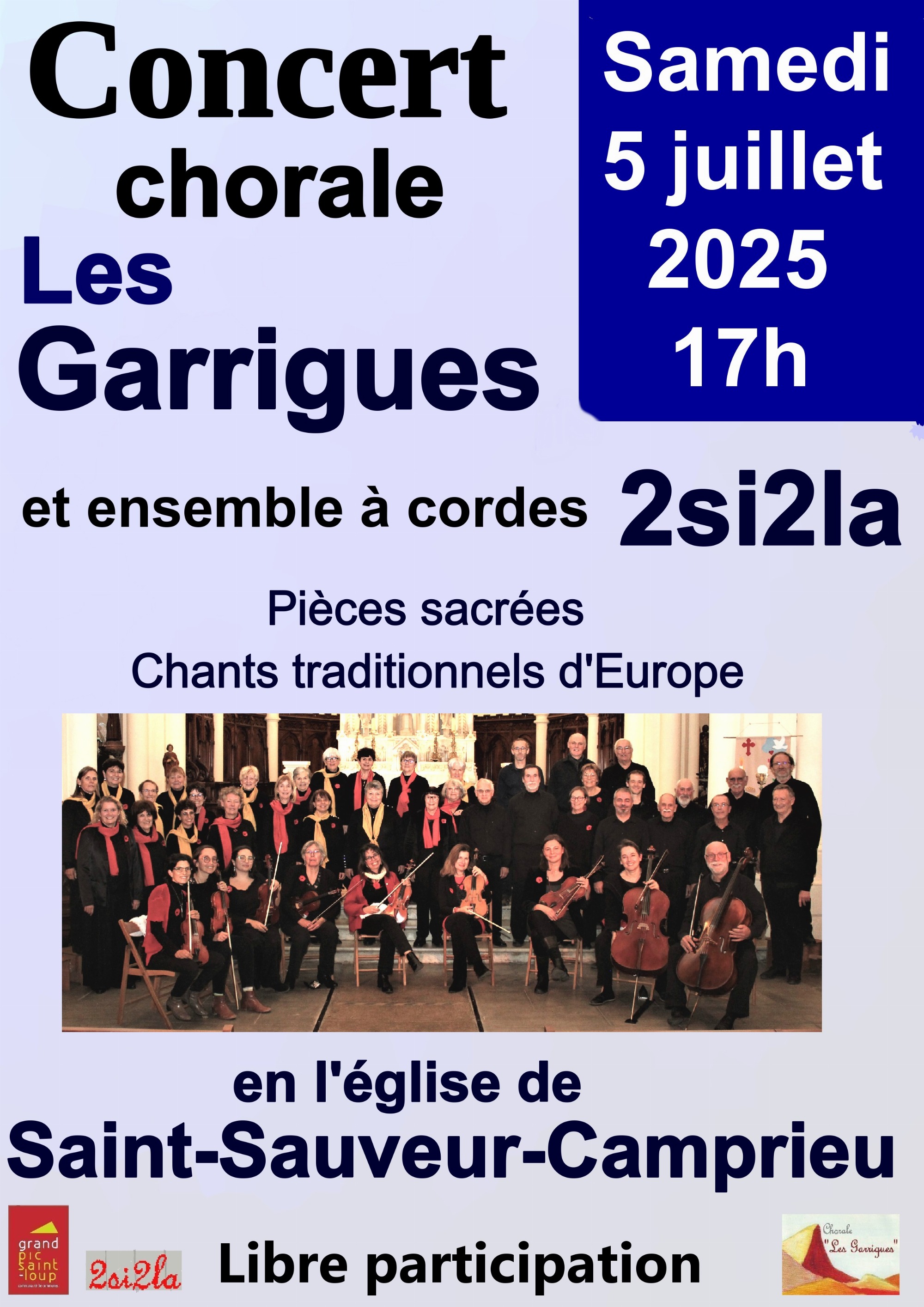 Grand concert à l'église de Camprieu_Saint-Sauveur-Camprieu