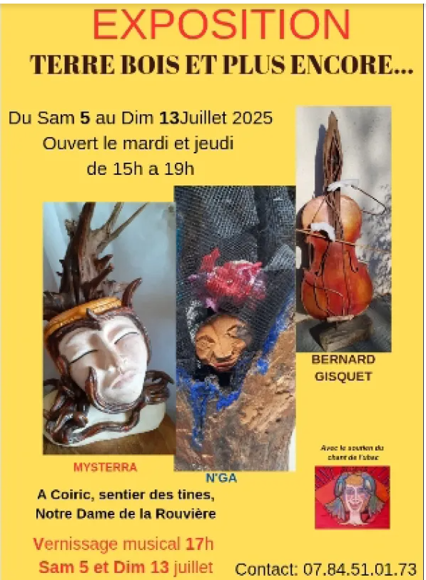 Expo Terre bois et plus encore_Notre-Dame-de-la-Rouvière