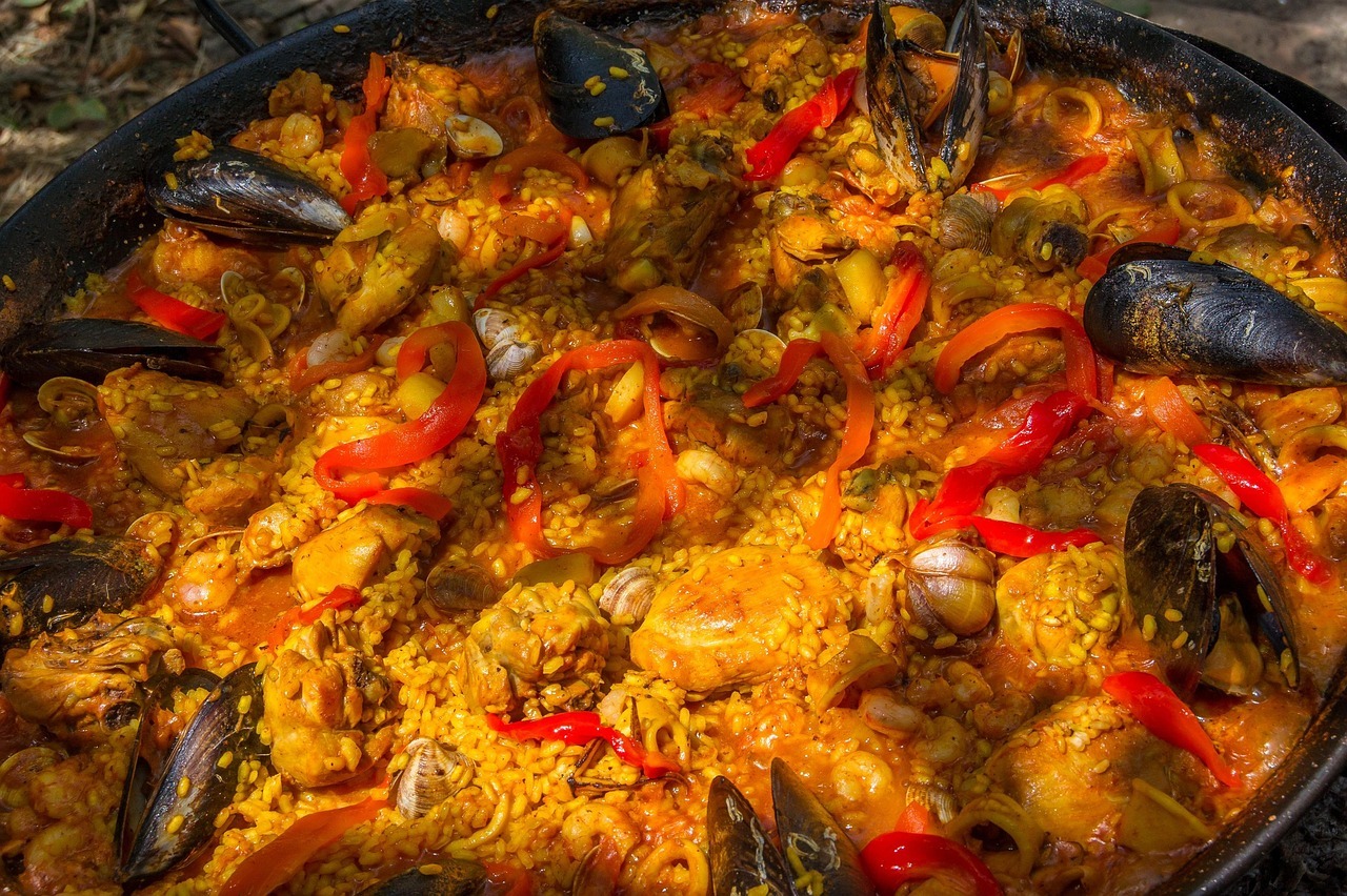 Repas Paella pour le Marché de Producteurs_Lanuéjols