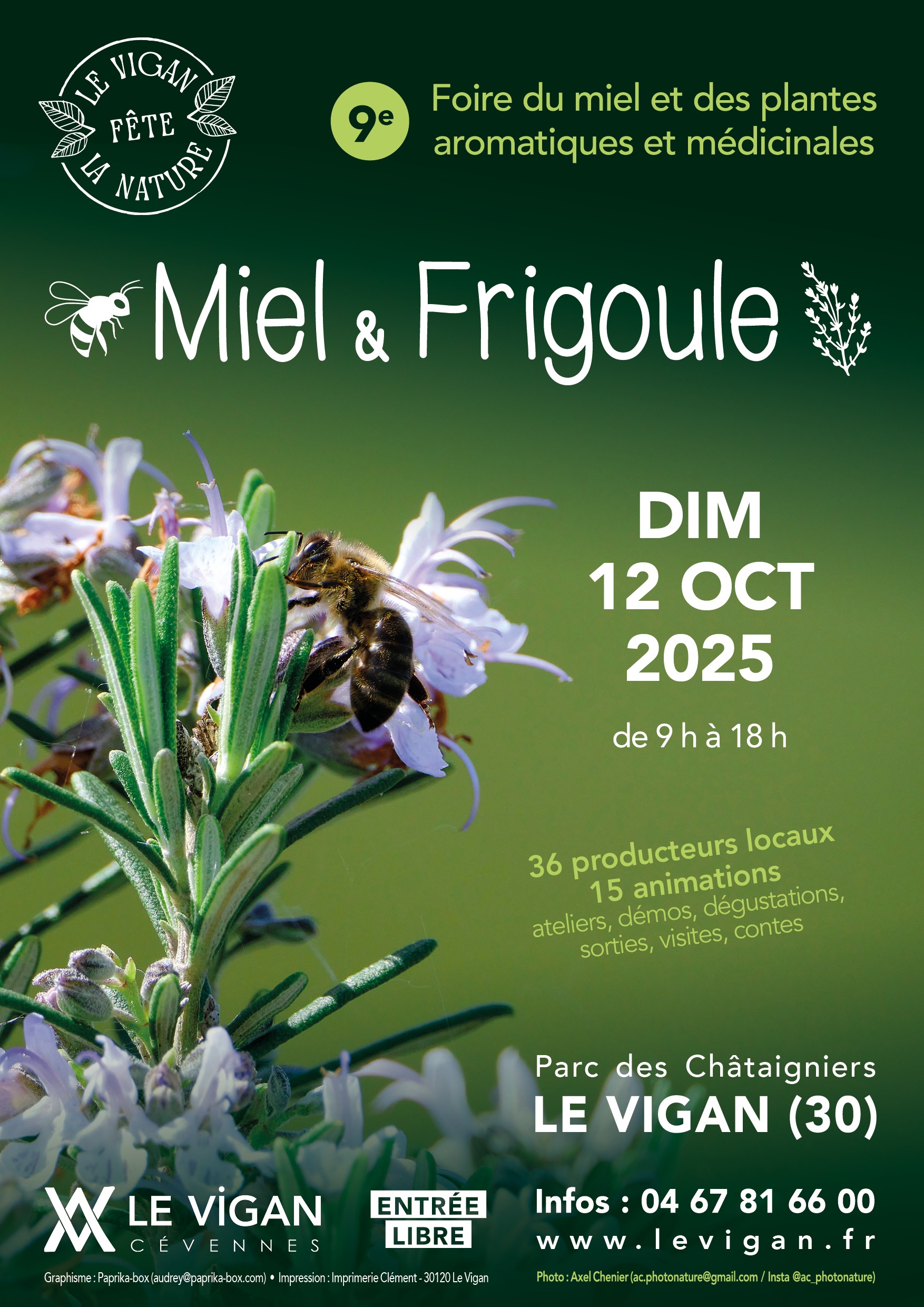 Affiche Miel Et Frigoule 2025