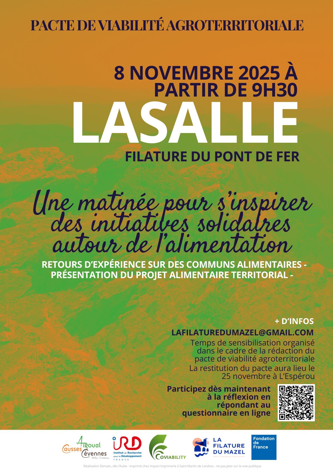 Affiche rencontre pacte