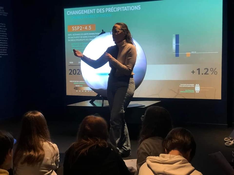 Médiations Commentées dans l'Expo du Climatographe_L'Esperou