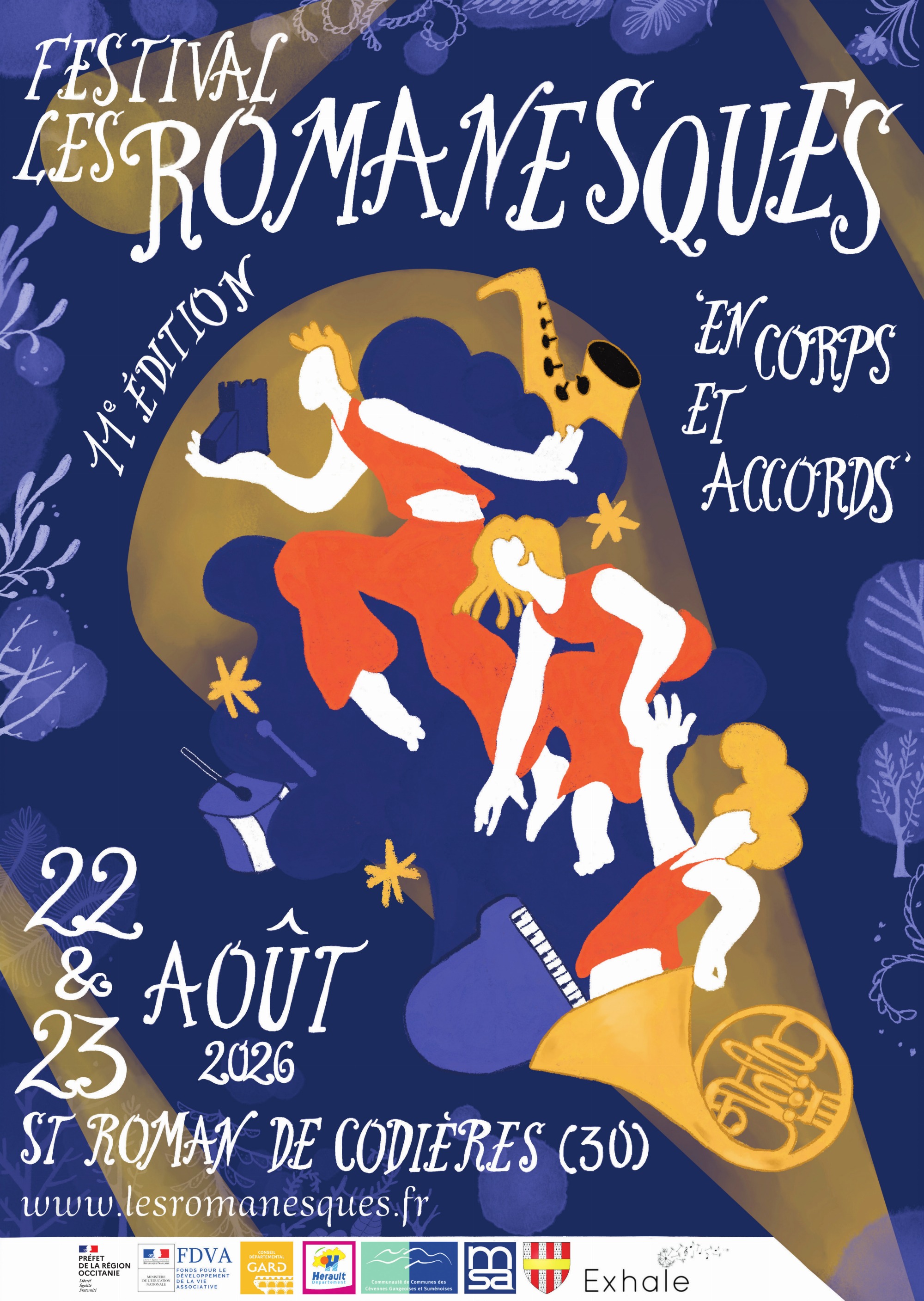 Affiche Romanesques 2026