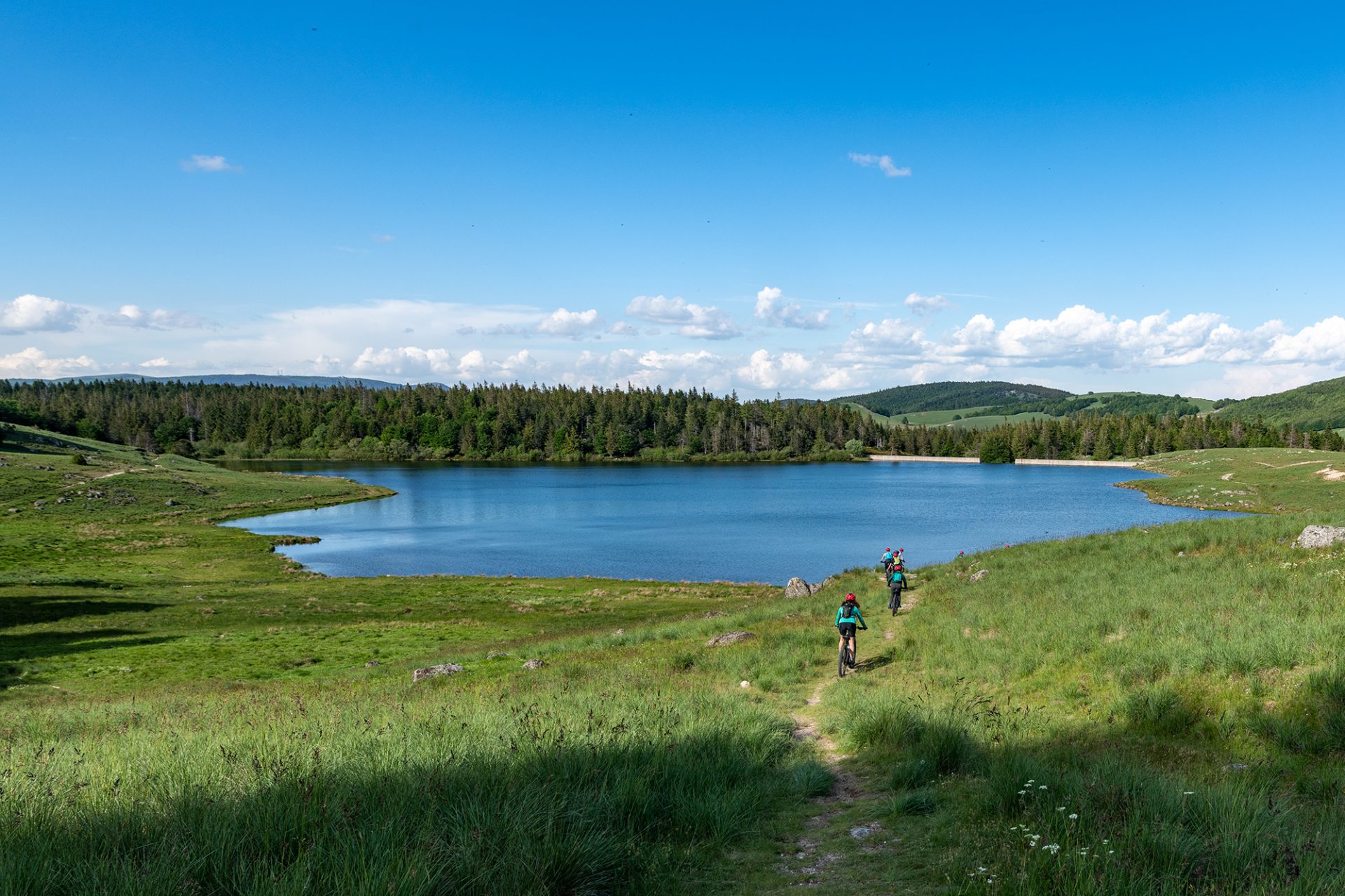 Lac des Pises en VTT