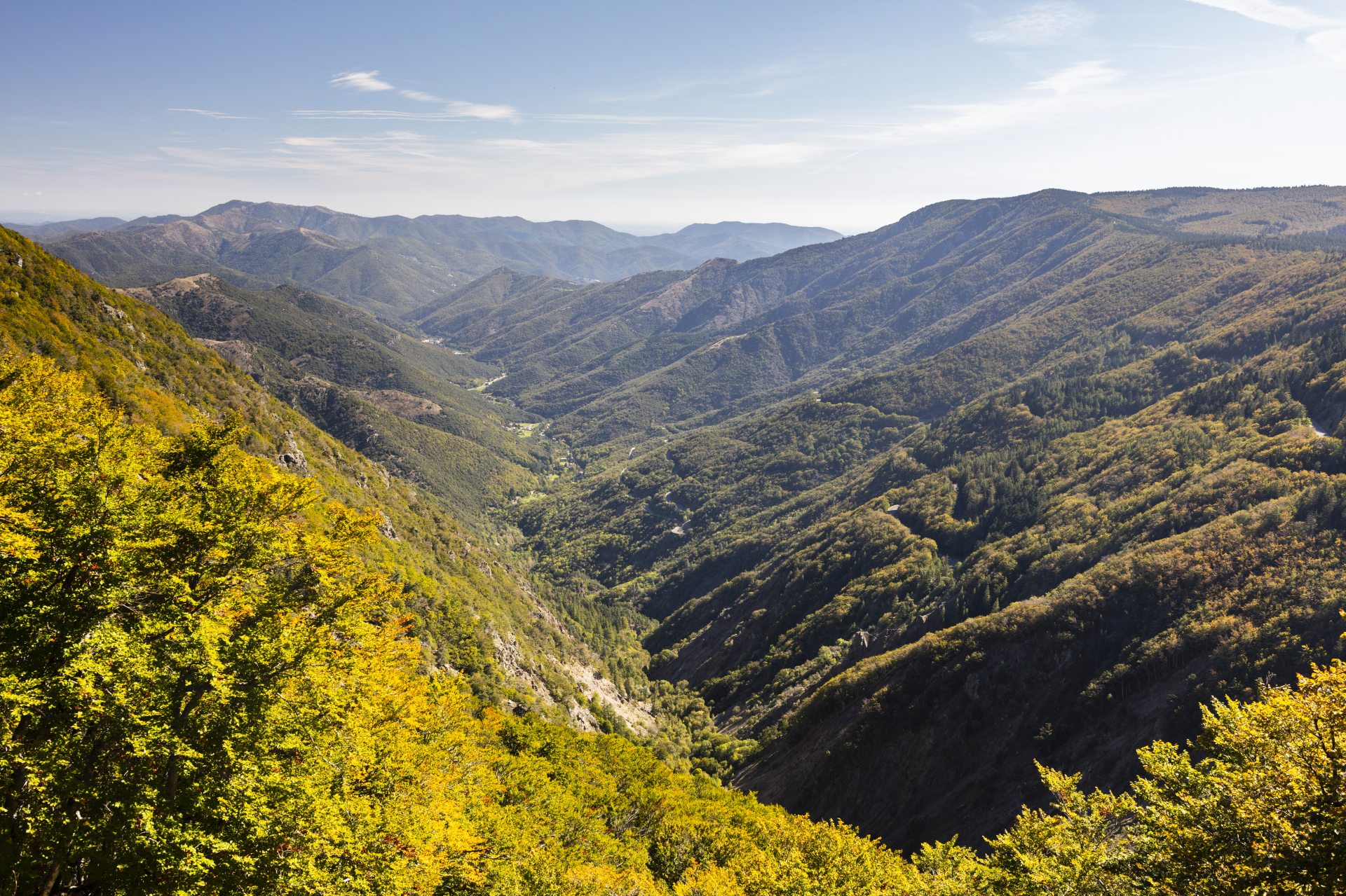 Vue sur les cévennes