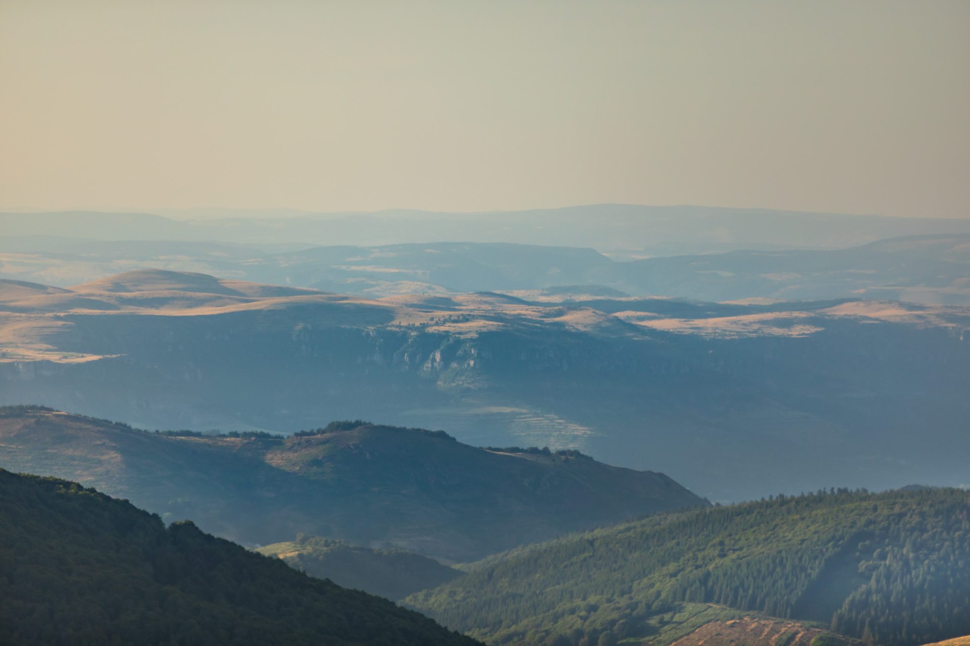 Vue depuis le Mont Aigoual