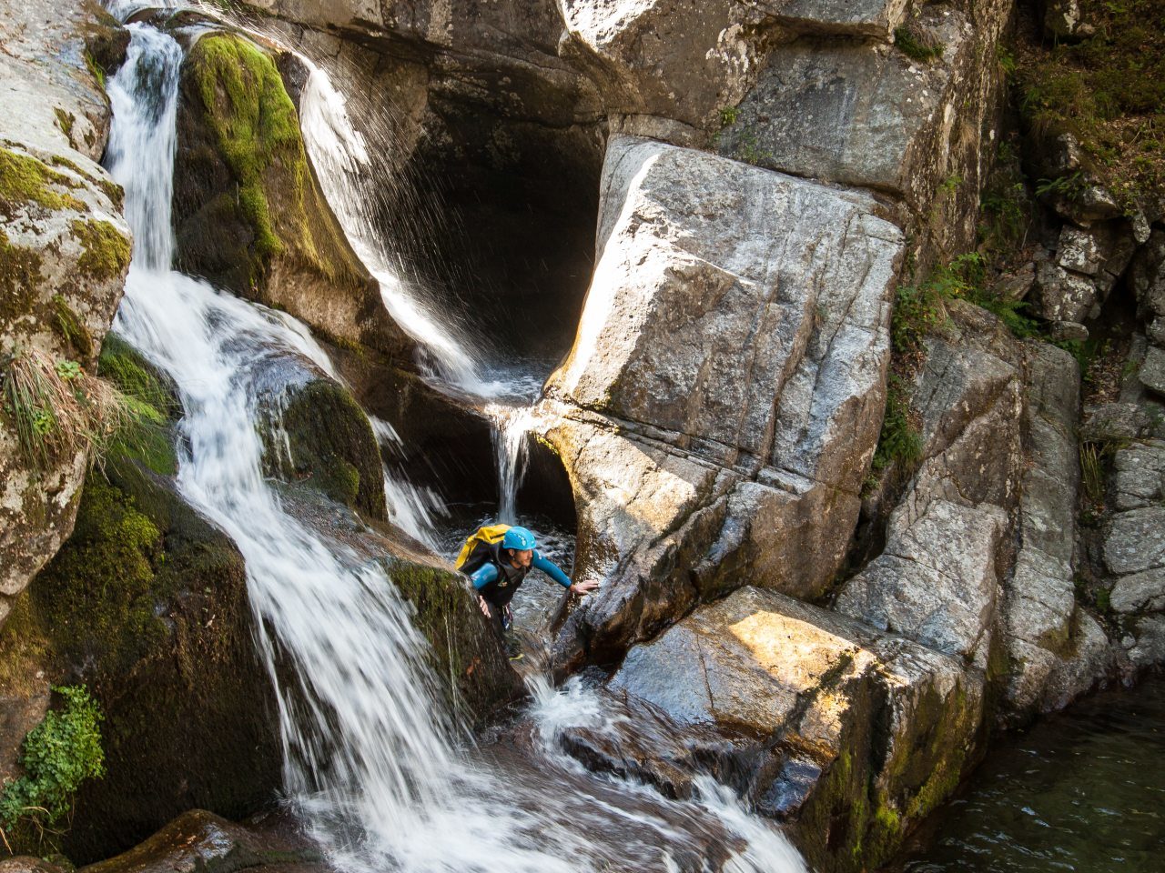 Canyoning dans les Gorges du Tapoul dans les Cévennes